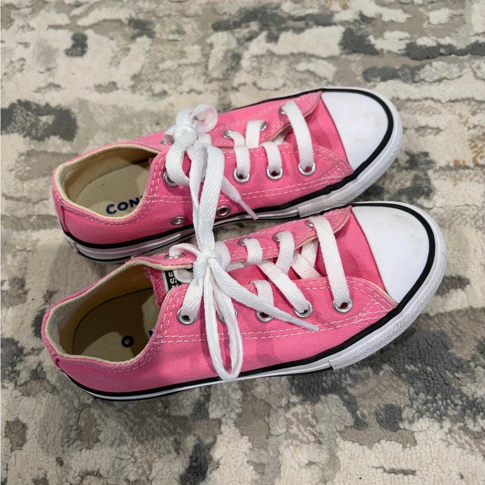 Converse shoes girls size 11.5 pink